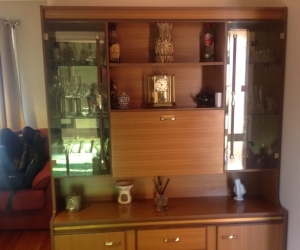wall unit.