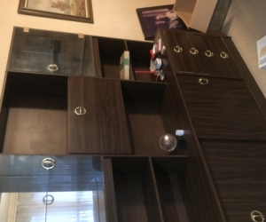 Wooden glass Display cabinet FREE