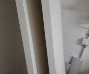 Two internal doors