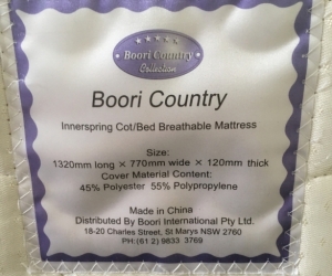 Boori Cot Mattress