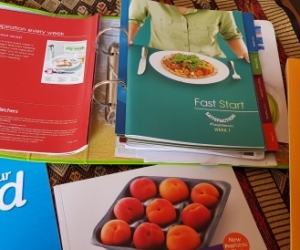 DIY Set of WeightWatchers books, guides, recipes
