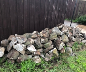 Garden rocks