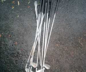 several putters