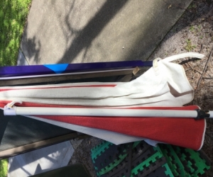 Big outdoor umbrella