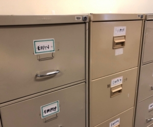 Filing Cabinets x 4