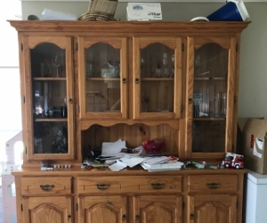 Wooden buffet