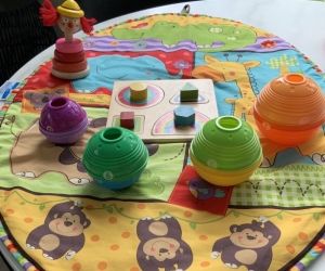 Fisher Price playmat and toys