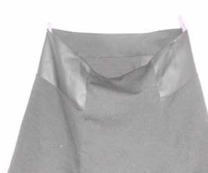 black skirt
