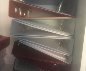 Lever arch files