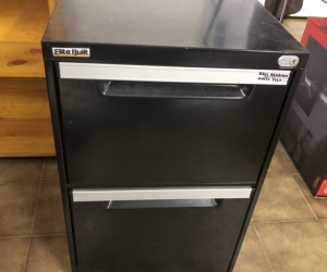 Two drawer filing cabinet