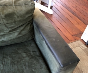 Green 2 seater Couch