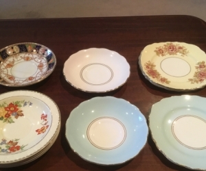 China tea plates
