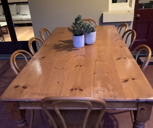Wooden Kitchen Table