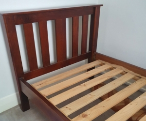 King single bed.