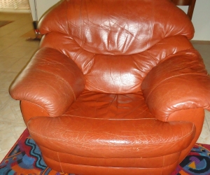 3 Piece Leather Lounge Suite