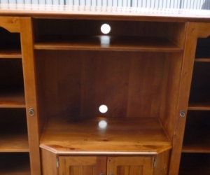 FREE---Tv-Wall unit SolidWood- cabinet by-KIRRIBILLI-brand