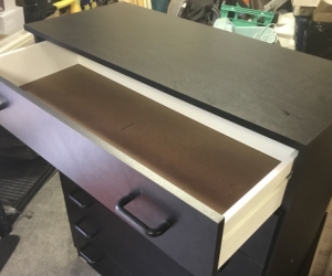Black Chest of Drawers