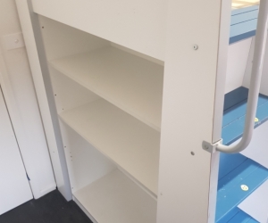 Combination Bunk/Desk/Bookcase