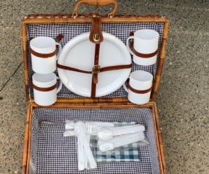 Picnic Basket and Accessories