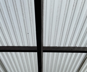Polycarbonate roofing sheets