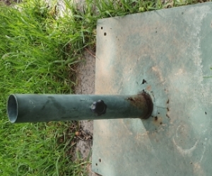 Outdoor umbrella stand