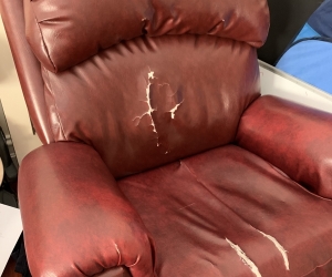 Super comfy recliner armchair