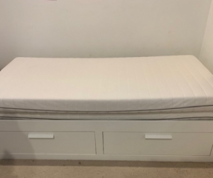 Ikea Single bed that converts to a double bed