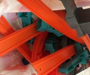 Hot wheels track and accessories