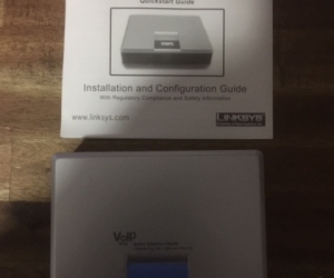 Linksys SPA2100 VOIP phone adapter