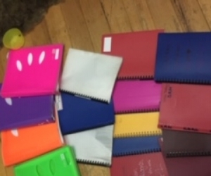 Display folders and binders