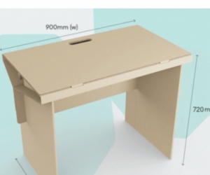 Desk -cardboard study desk