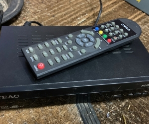 Set top box with remote