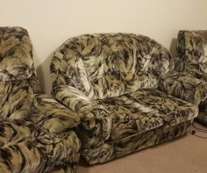 Lounge suite - couch and recliners
