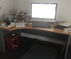 L shaped Office computer desk