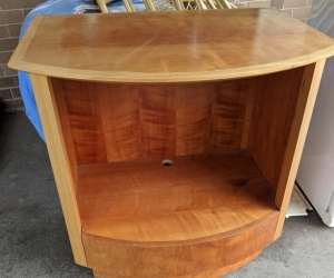 Wooden tv unit