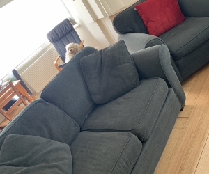 3,2,1 seater couch/sofa plus ottoman