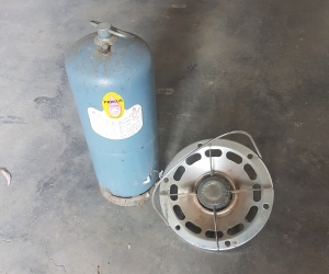 Gas Cylinder and burner