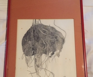 Framed Pencil Drawing