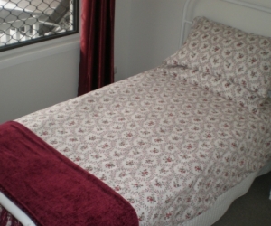 SINGLE BED AND MATTRESS