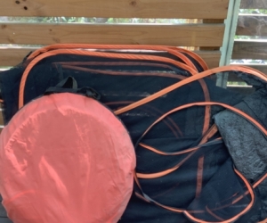 LARGE OUTDOOR CAT ENCLOSURE