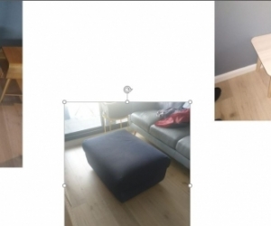 Ikea tables, Ikea ottoman