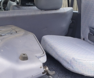 97 Prado rear seats