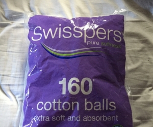 Cotton wool balls