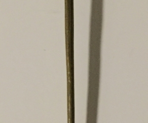 Decorative metal spoon