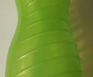 Plastic water bottle