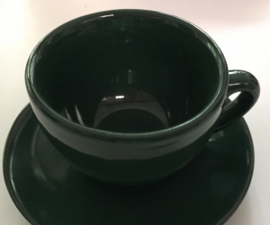 Espresso cup and saucer