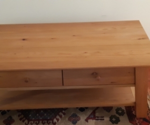 Timber coffee table