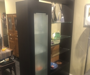 Storage - shelves room divider