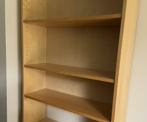 bookshelves