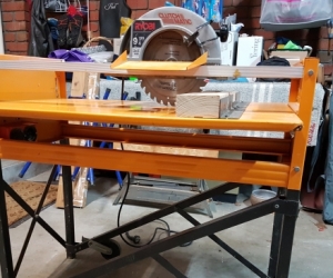 Triton Work Centre with Ryobi 235mm circular saw